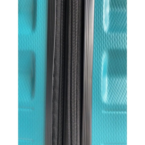 Jeep Bags Jeep Polygon Hardside Luggage 3d Teal 22 Carry On Rolling